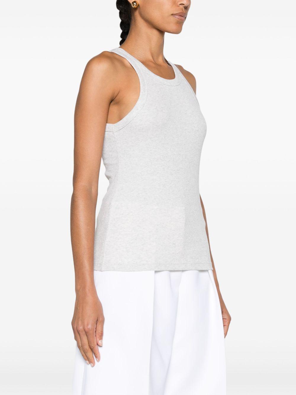 ribbed cotton tank top Product Image