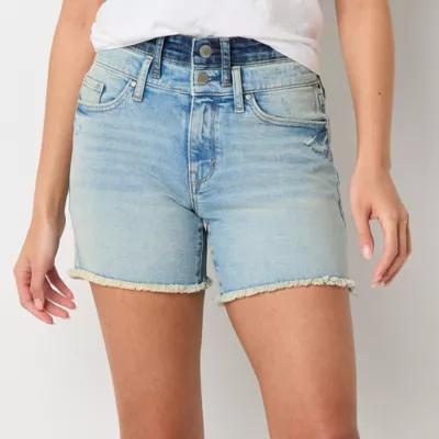 a.n.a Womens High Rise 5" Denim Short Product Image