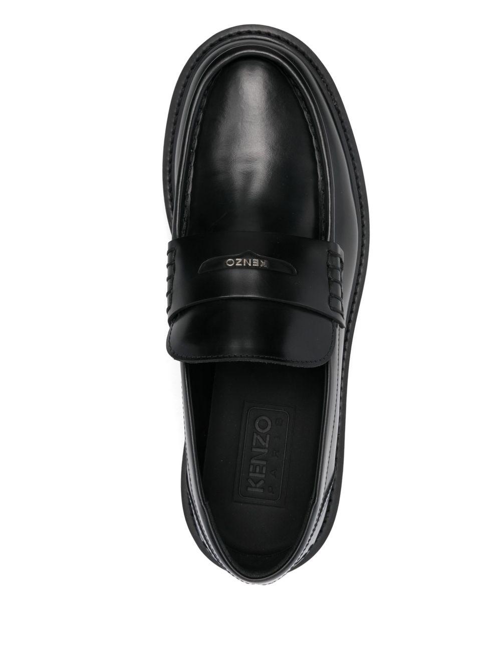 logo-plaque loafers Product Image