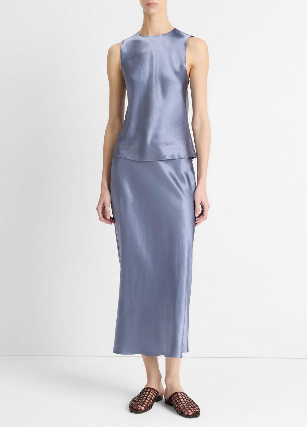 Satin Bias Shell Product Image