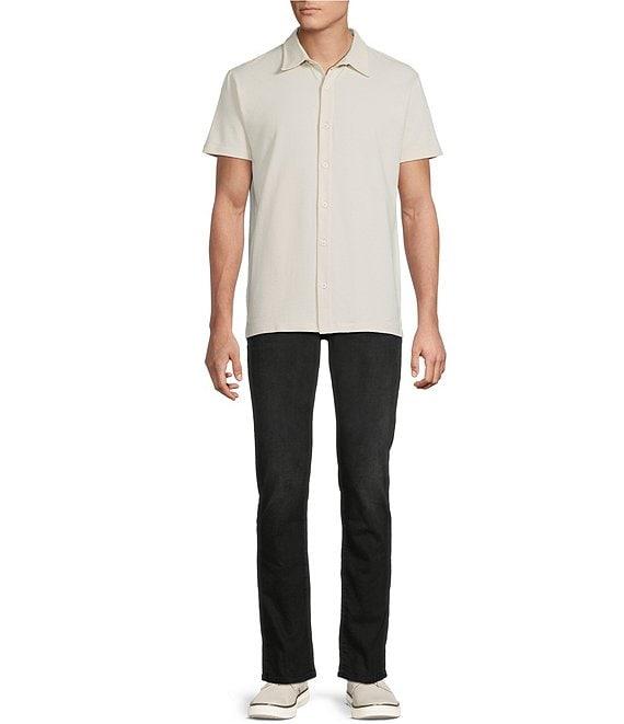 Cremieux Premium Denim Straight Fit Solid Stretch Jeans Product Image