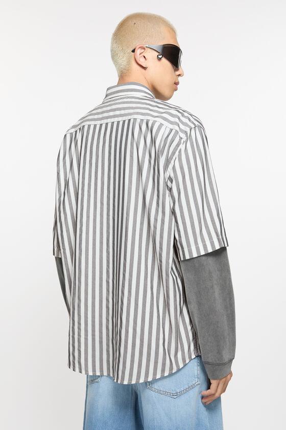 Stripe button-up shirt Product Image
