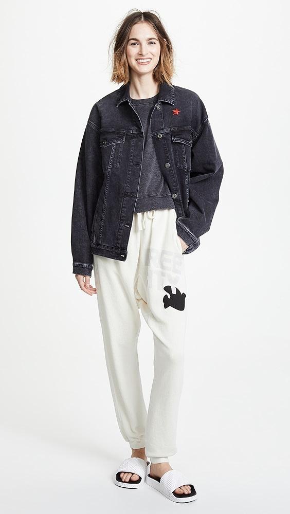 FREECITY Super Fluffy Pocket Sweatpants | Shopbop Product Image