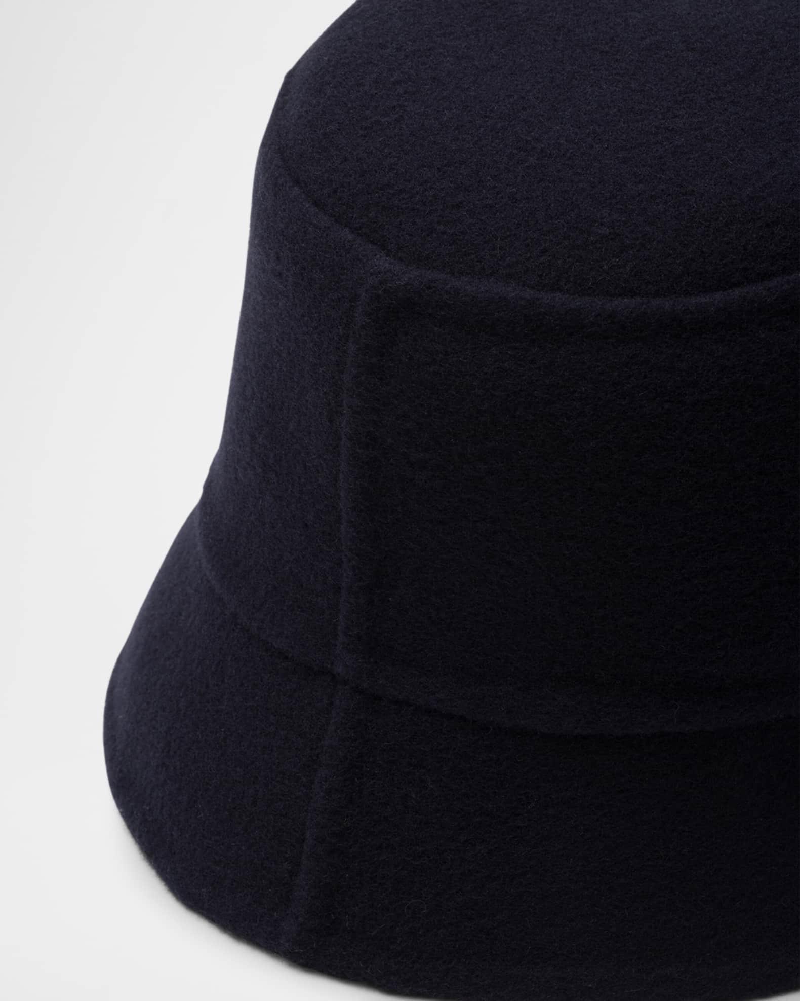 Knit Tirangle Velour Bucket Hat Product Image