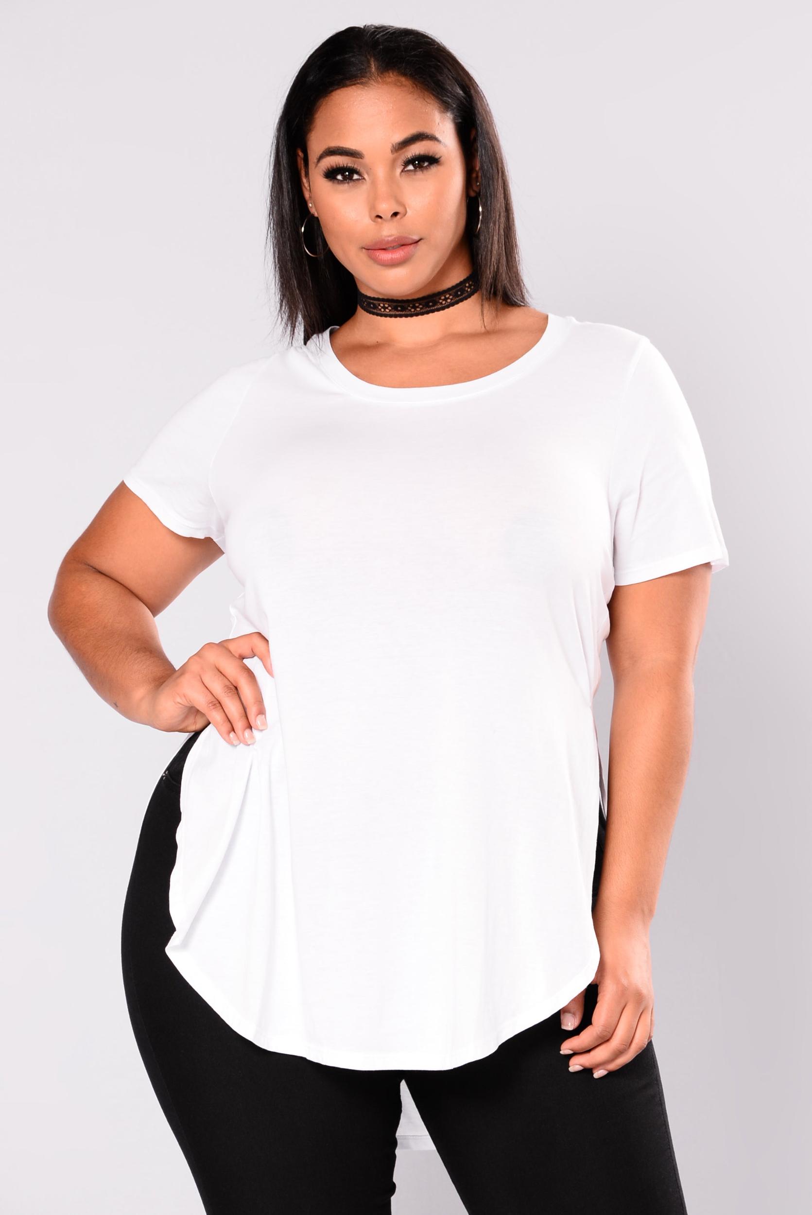 Laid Back Tee - White Product Image