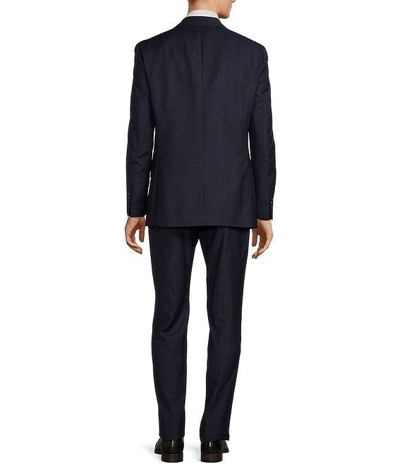 Hart Schaffner Marx New York Modern Fit Flat Front Fancy Pattern 2-Piece Suit Product Image