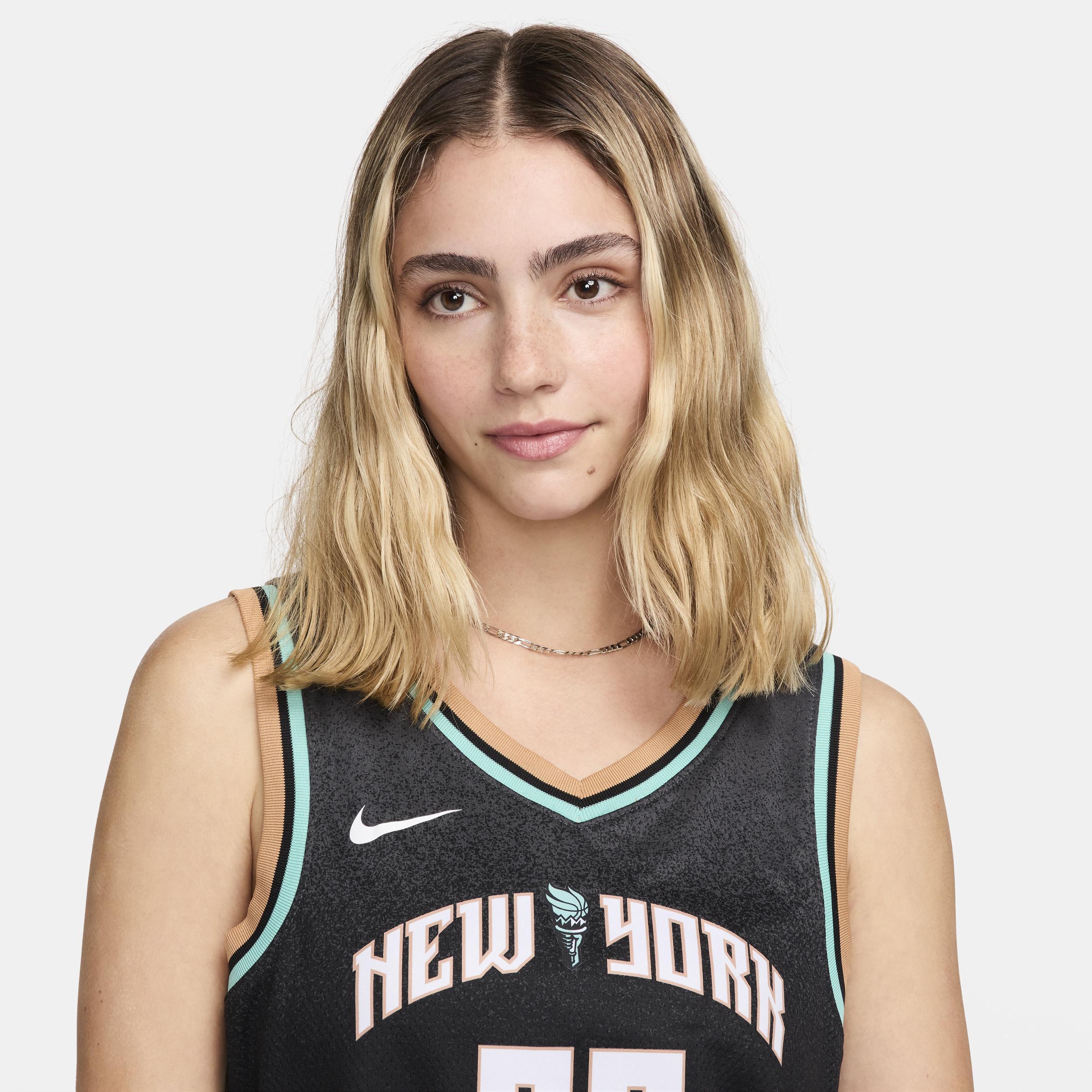 Sabrina Ionescu Liberty Explorer Edition Nike Womens Dri-FIT WNBA Victory Jersey | DJ4573-010 Product Image
