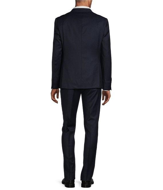 Armani Exchange Modern Fit Flat Front Nailshead Pattern 2-Piece Suit Product Image