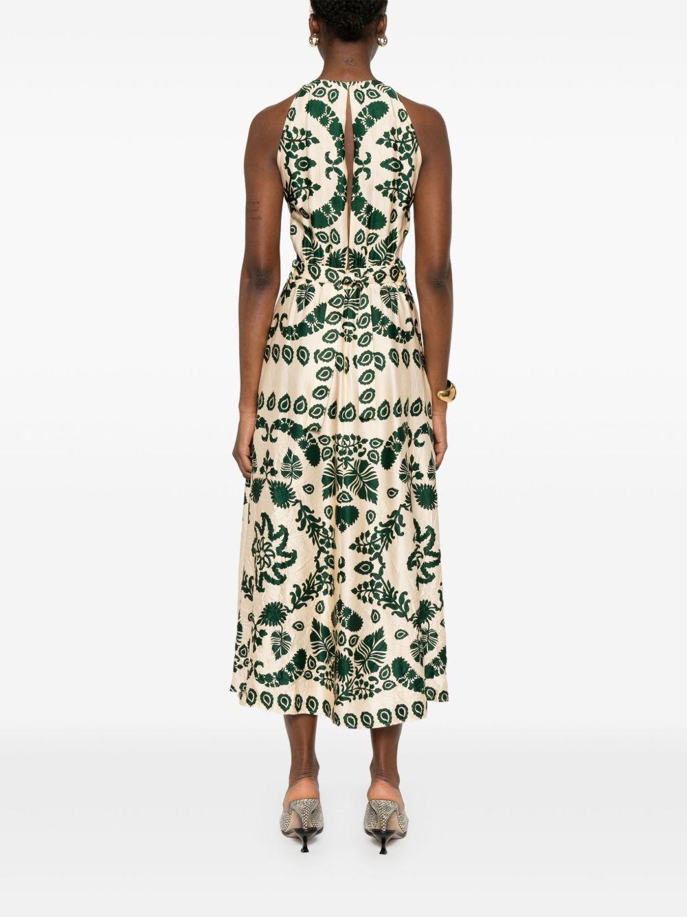 paisley-print maxi dress Product Image
