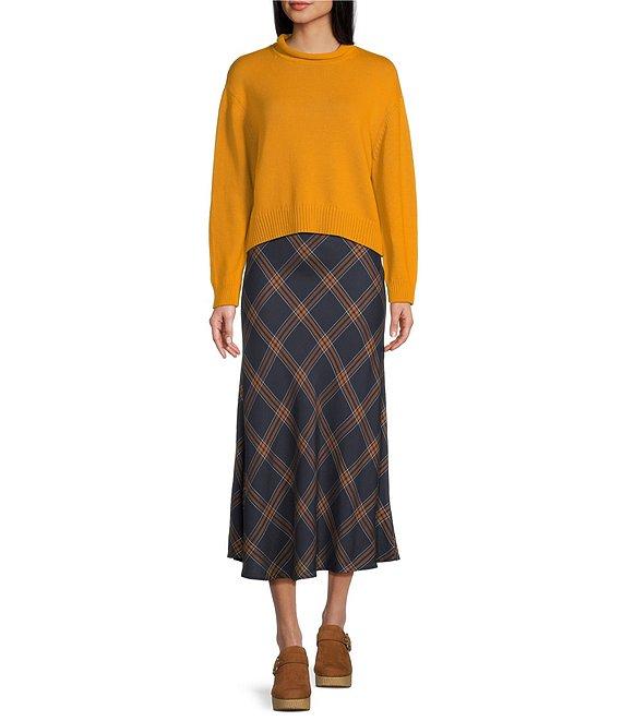 Copper Key Roll Neck Sweater Product Image