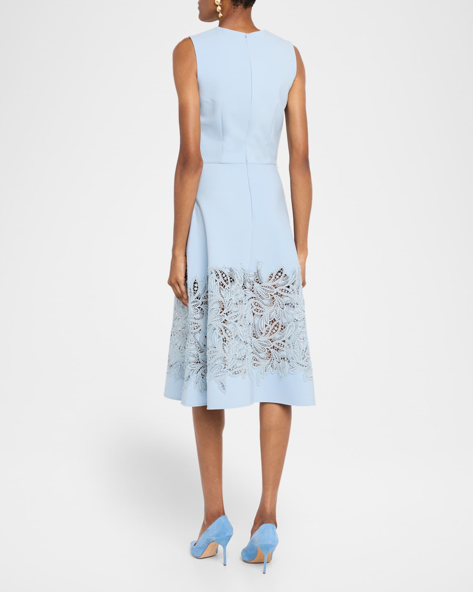 Lace Guipure Wool Day Dress Product Image
