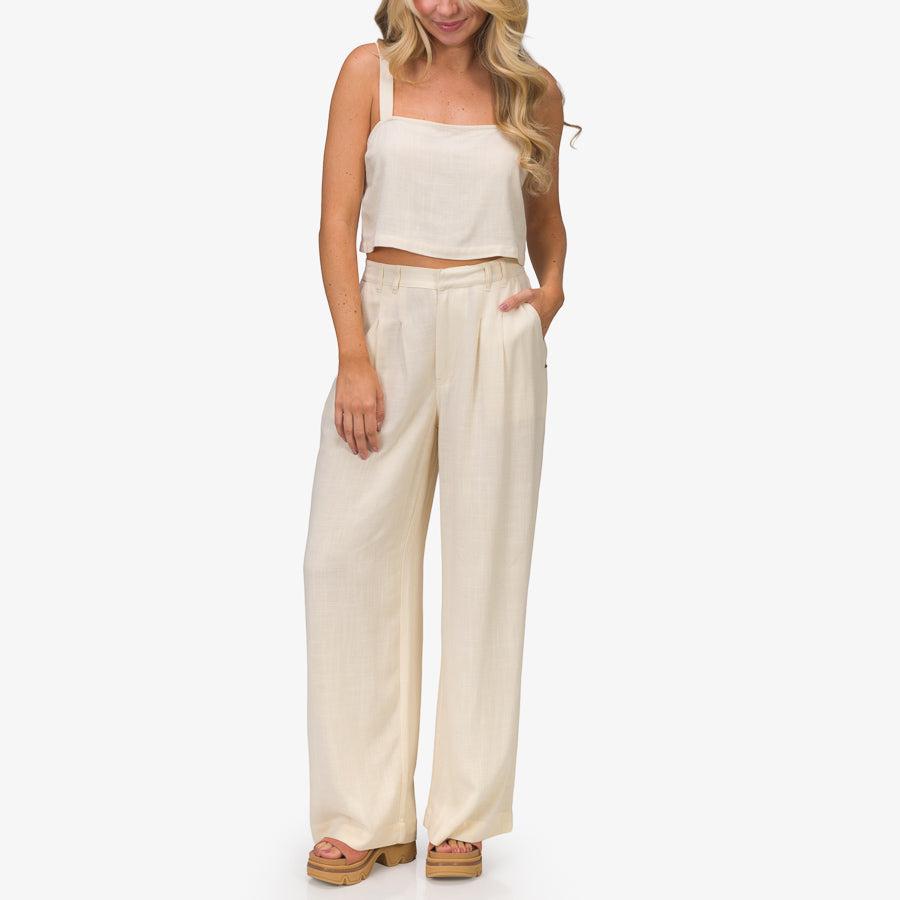 Tori Linen Tank Female Product Image