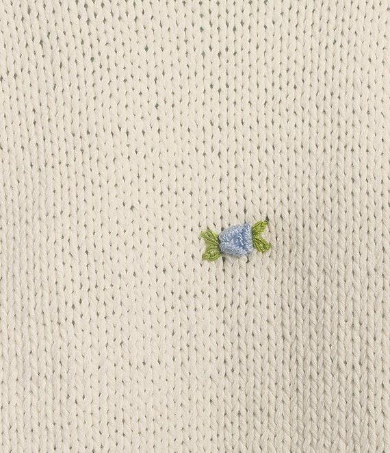 Fanm Mon Hand Knit Rose Cardigan Product Image