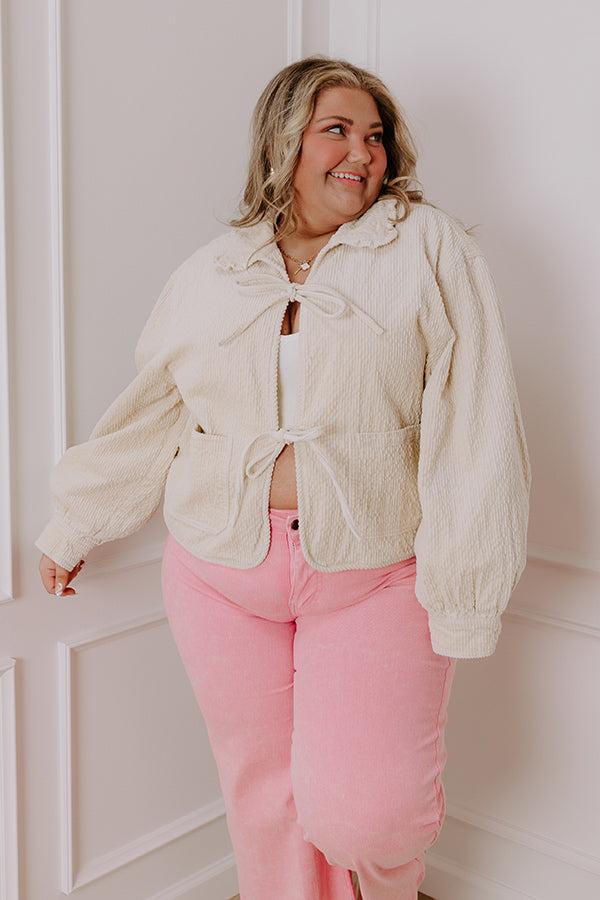 Countryside Cutie Corduroy Jacket Curves Product Image