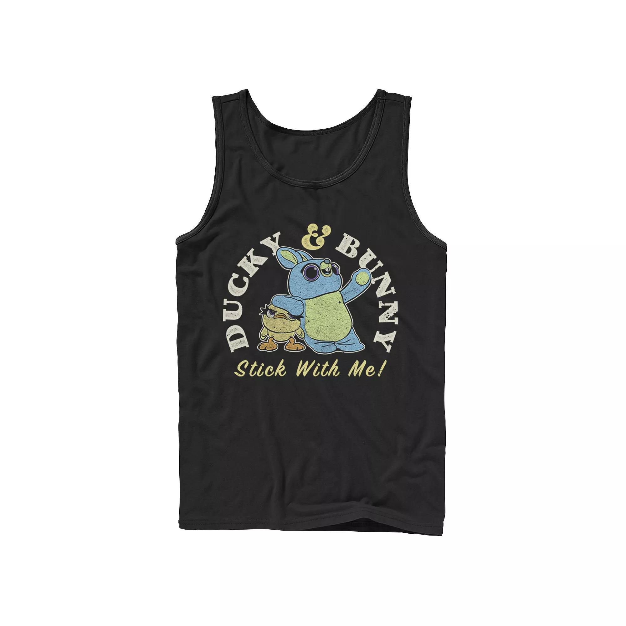 Disney / Pixar's Toy Story 4 Ducky And Bunny Men's Stick With Me Tank Top,  Product Image