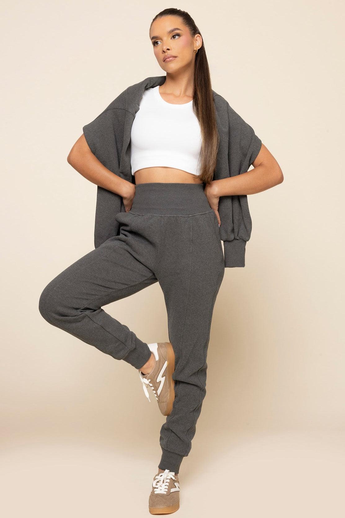 Ooey Gooey Jogger - Charcoal Heather Product Image