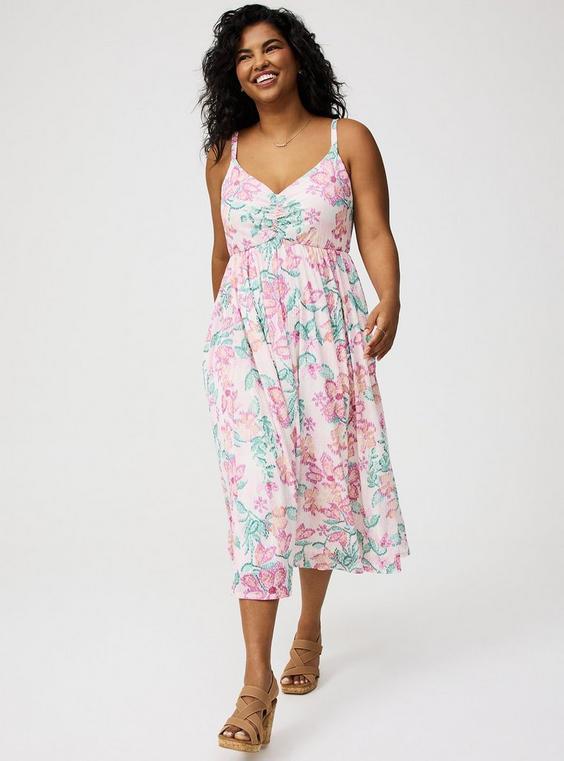 Sleeveless Tie-Back Midi Dress Product Image