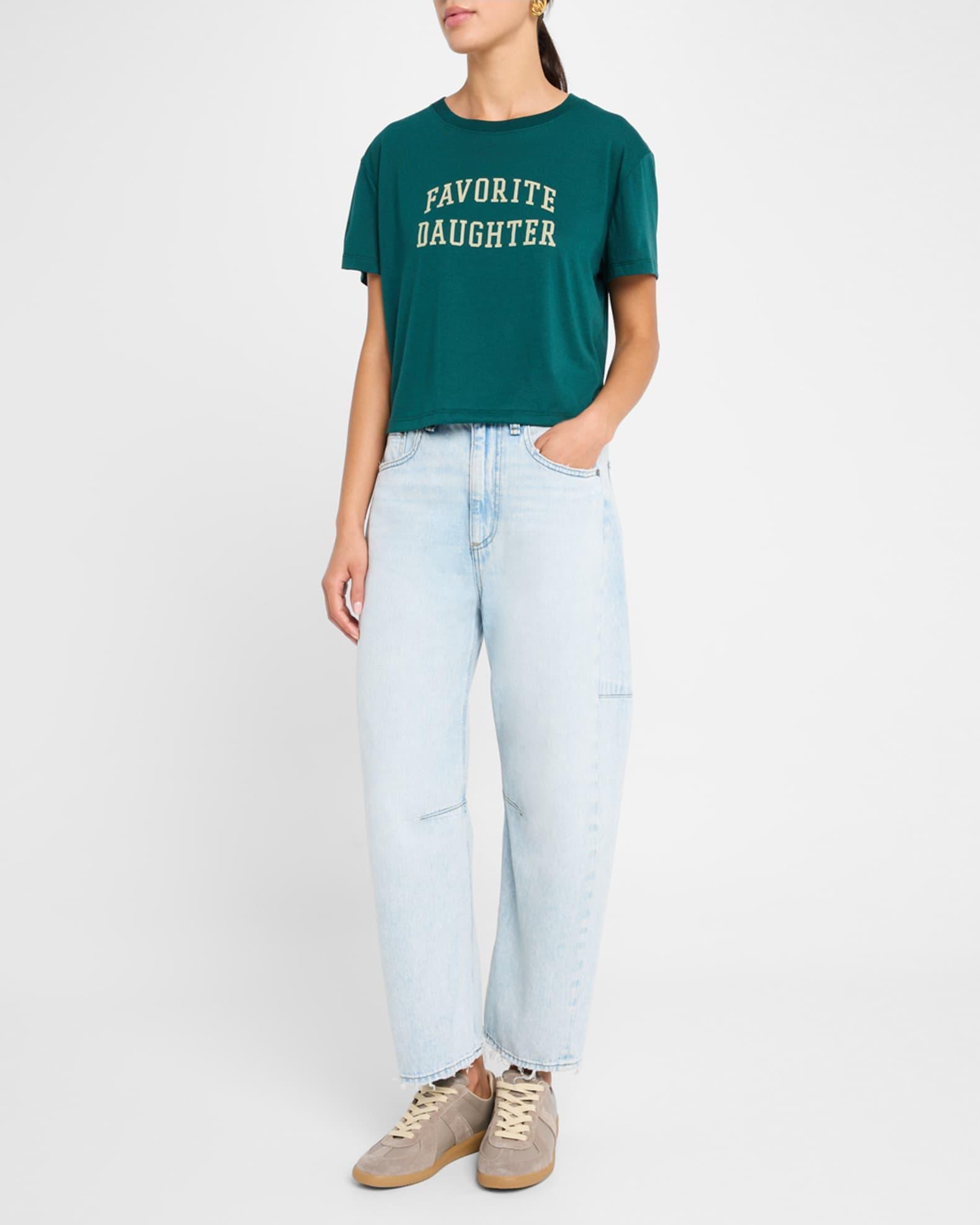 Charlie High-Rise Barrel Jeans Product Image