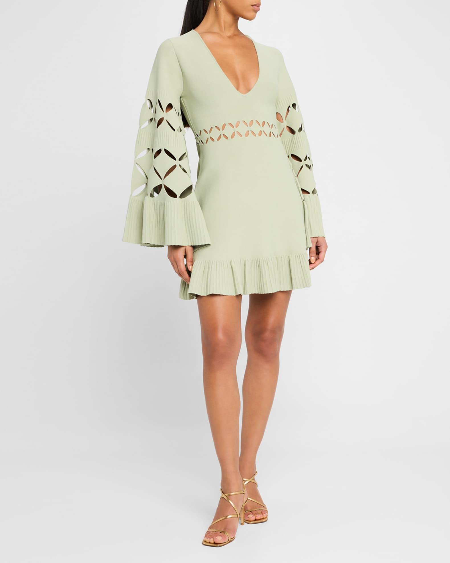 Linden Long-Sleeve Cut-Out Dress Product Image