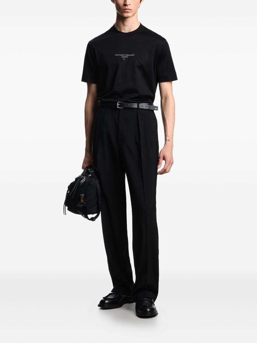 logo-embroidered T-shirt Product Image