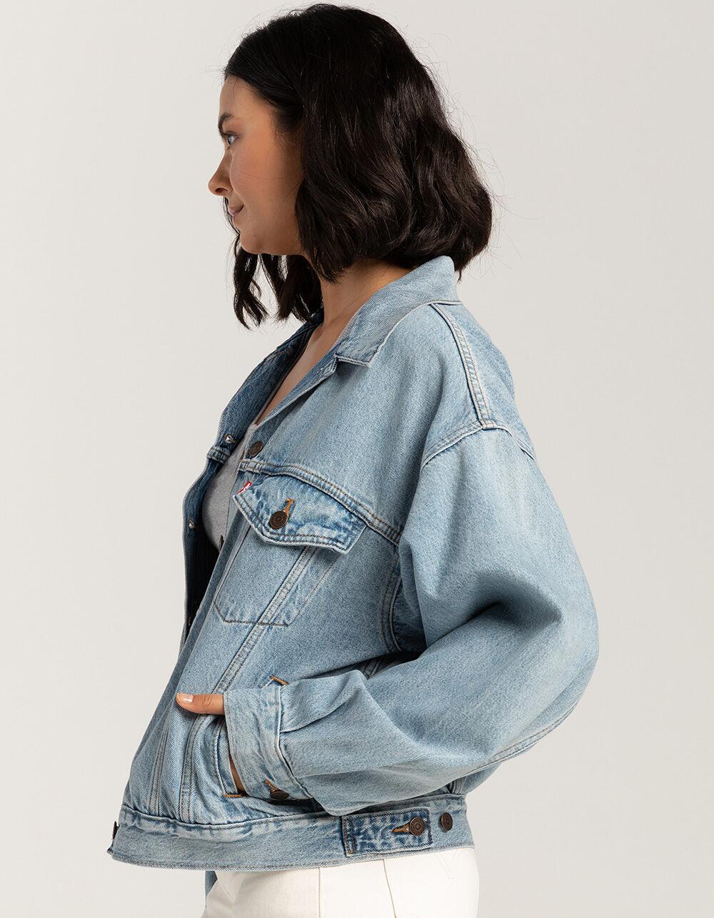 LEVI'S Premium 90s Womens Trucker Jacket - LIGHT WASH Product Image