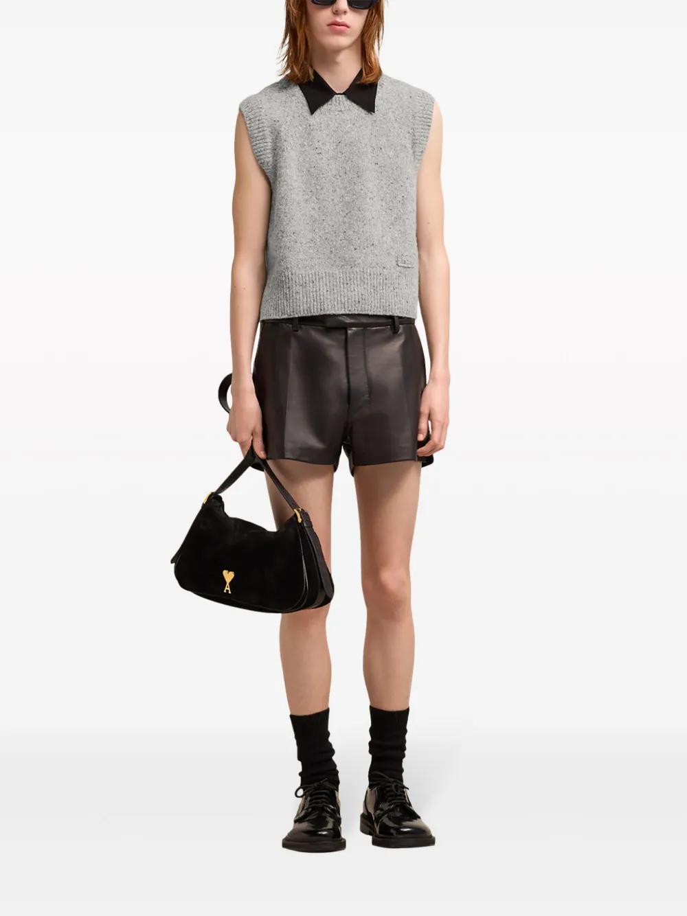 knitted sleeveless jumper Product Image