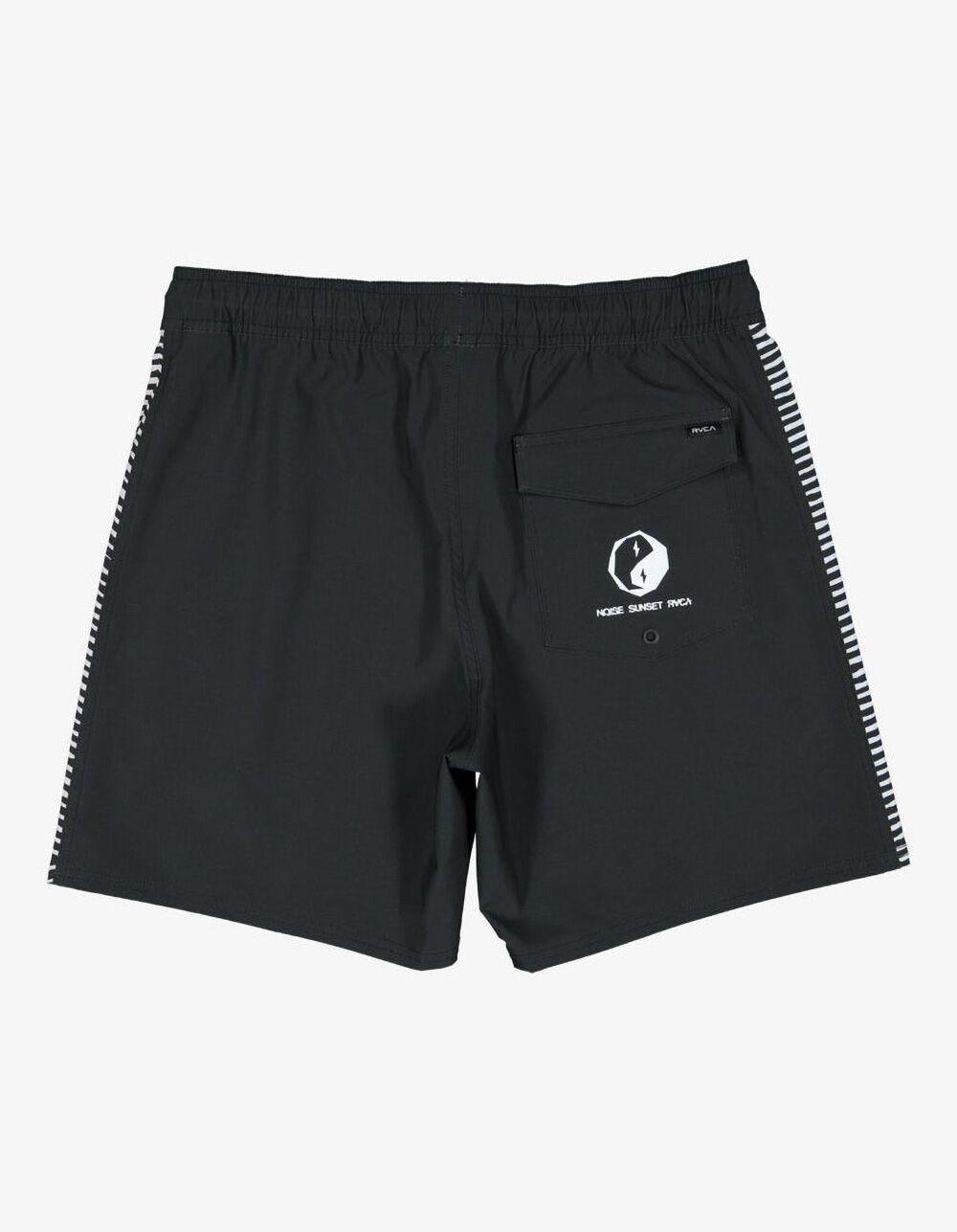 RVCA Noise Mens Volley Shorts - BLACK Product Image