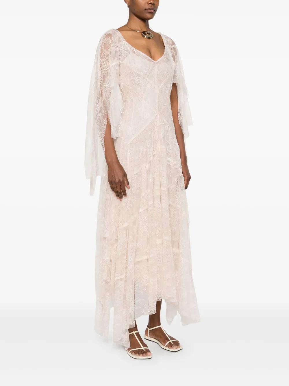 floral-lace maxi dress Product Image