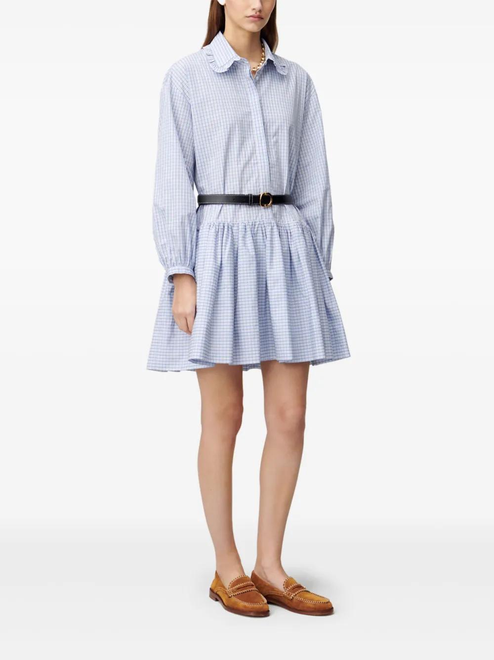 checked mini dress Product Image