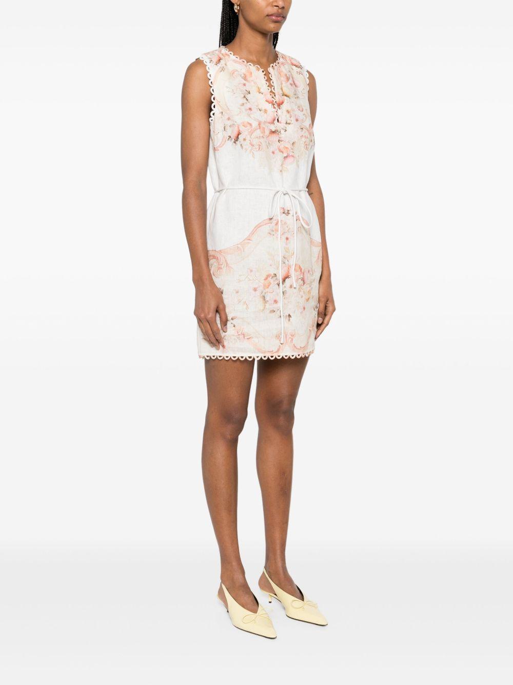 floral-printed mini dress Product Image