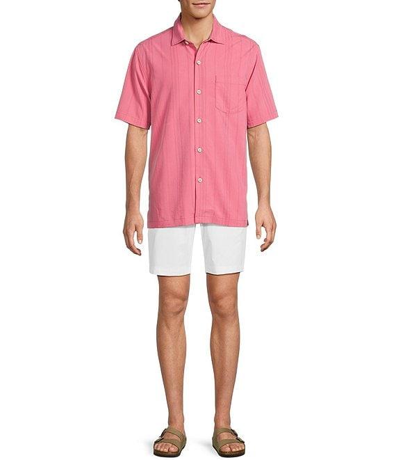 Tommy Bahama IslandZone Coconut Point Corso Vines Short Sleeve Woven Shirt Product Image