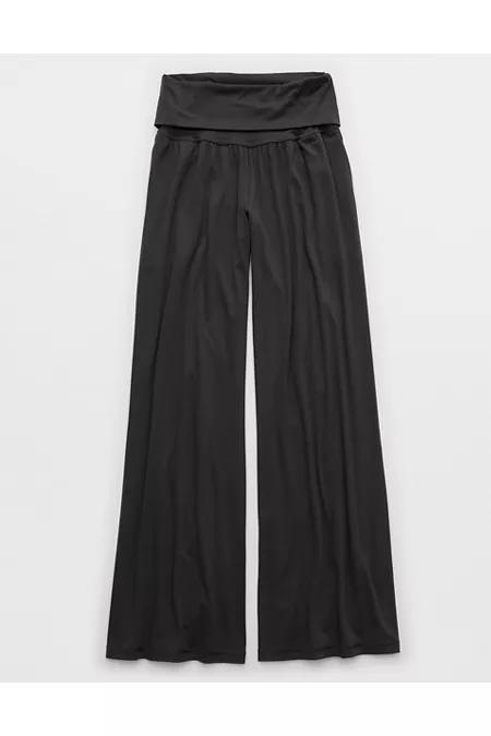 OFFLINE By Aerie Real Me Foldover Super Wide Leg Pant Women's Product Image