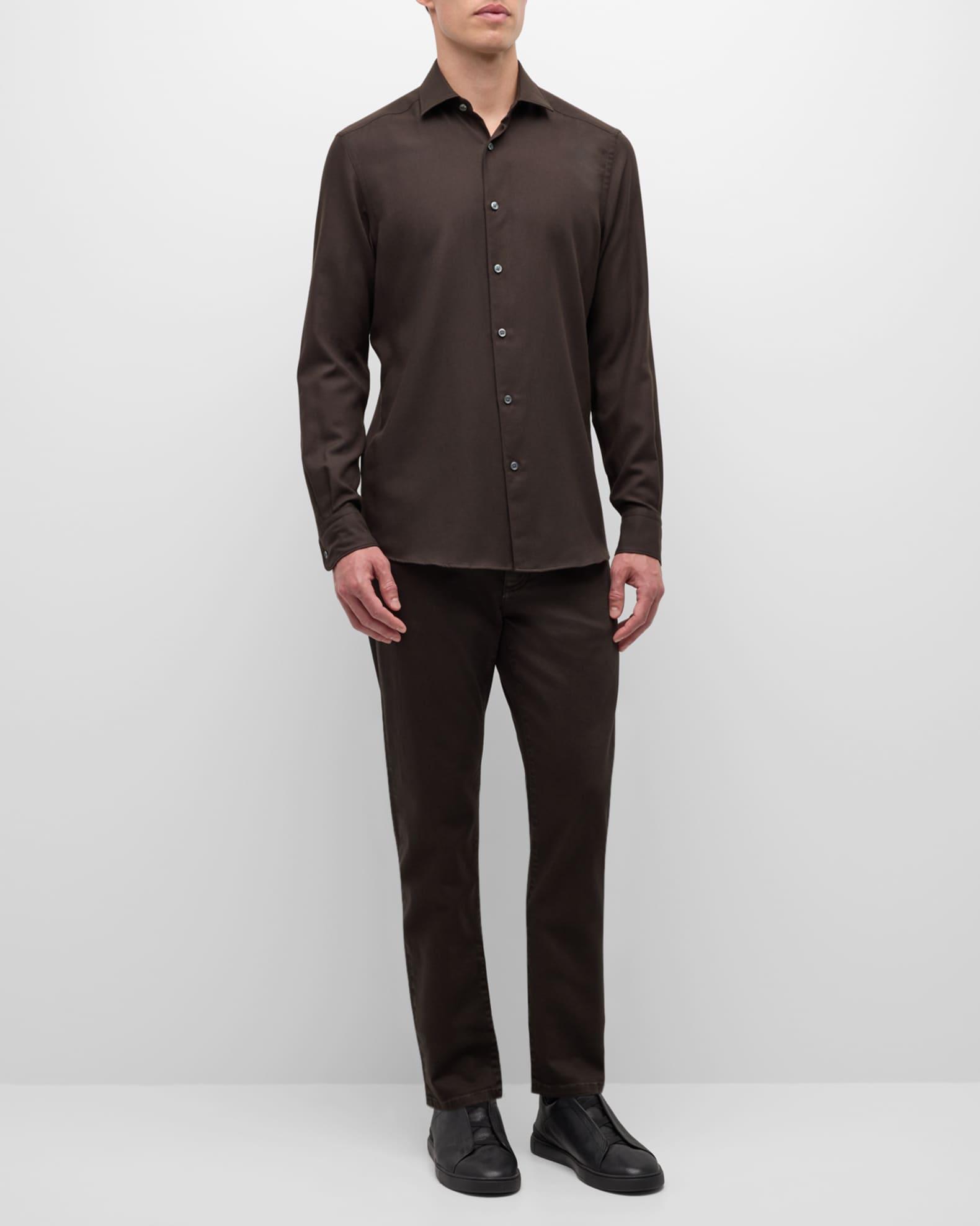 Men's Cashco Cotton and Cashmere Sport Shirt Product Image