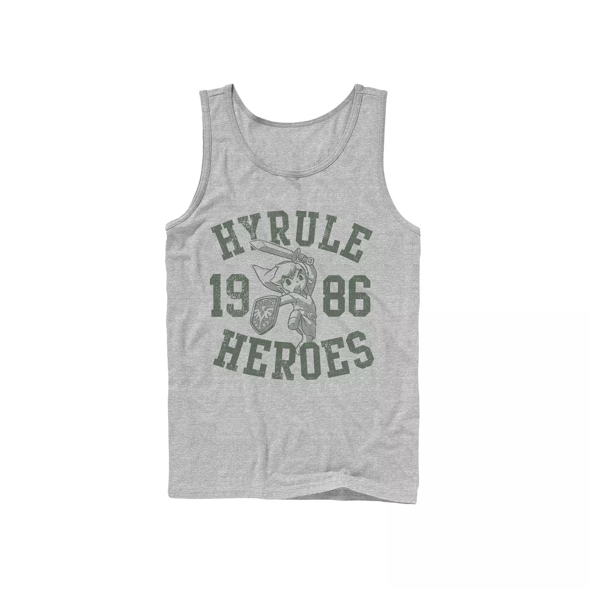 Men's Nintendo Zelda Hyrule Heroes 1986 Tank Top,  Product Image