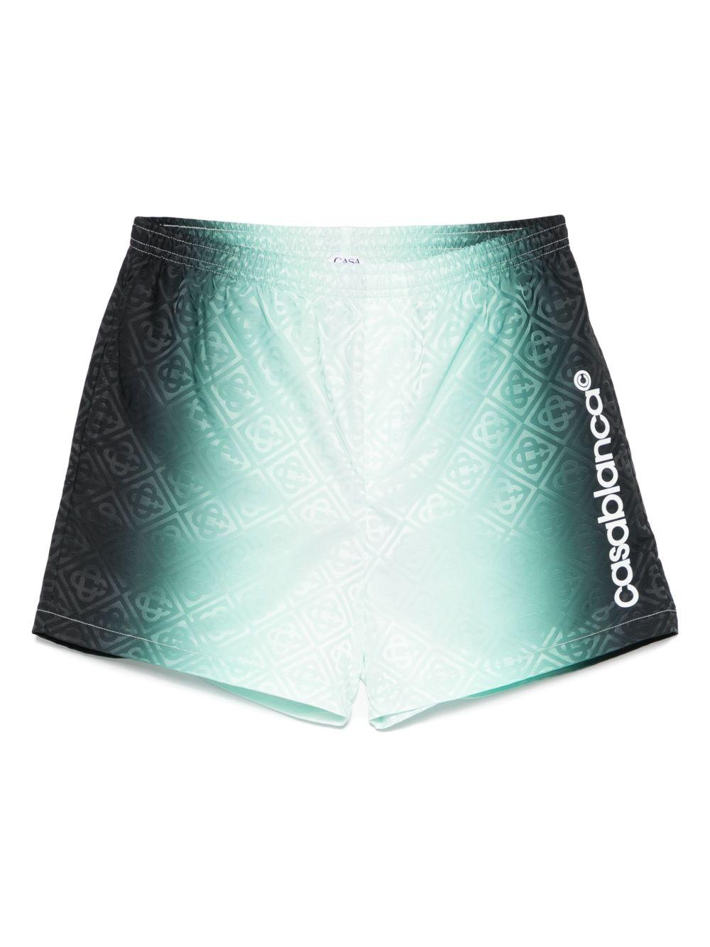gradient-print swim shorts Product Image