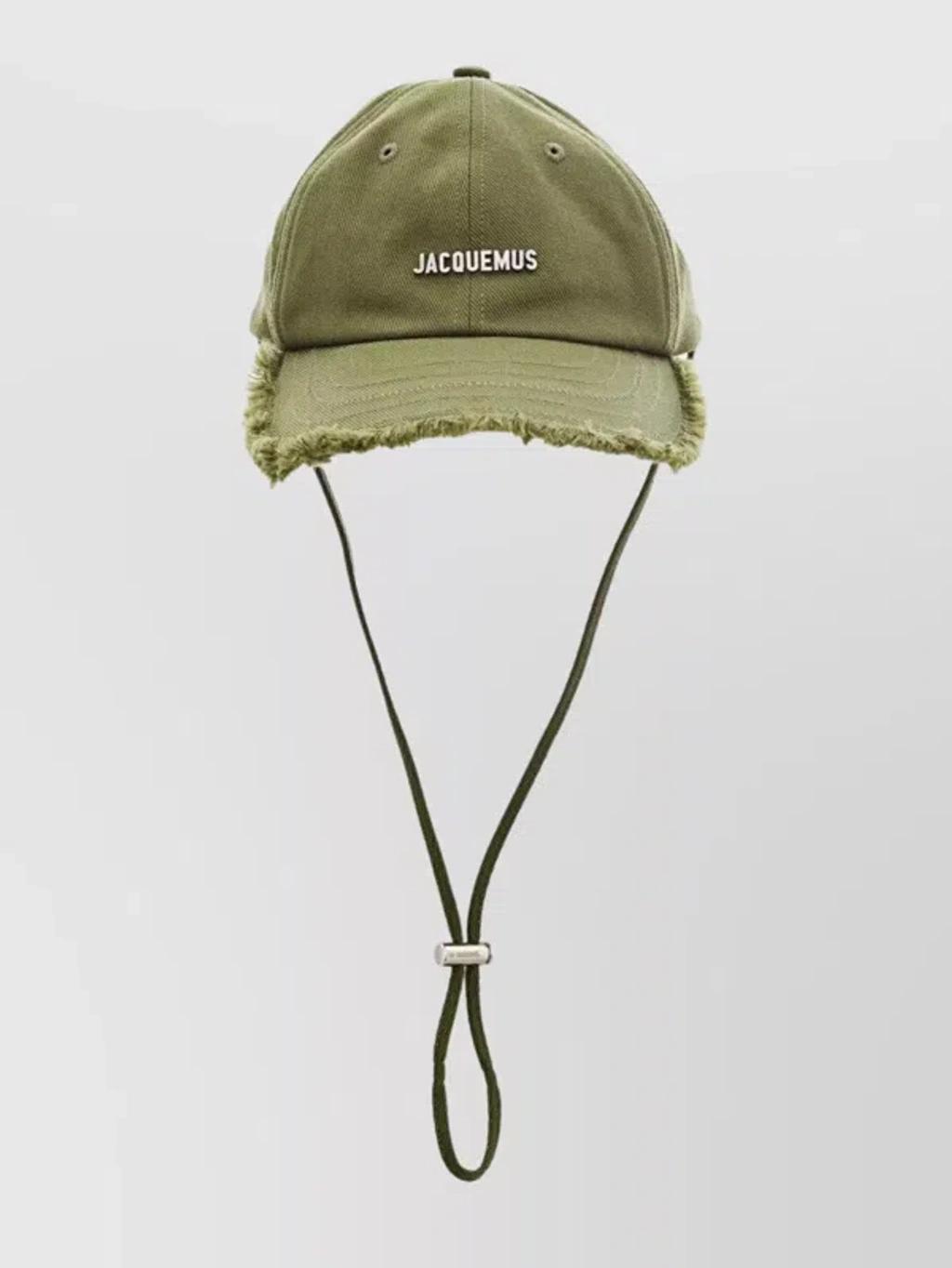JACQUEMUS La Casquette Artichaut Accessories In Green Product Image