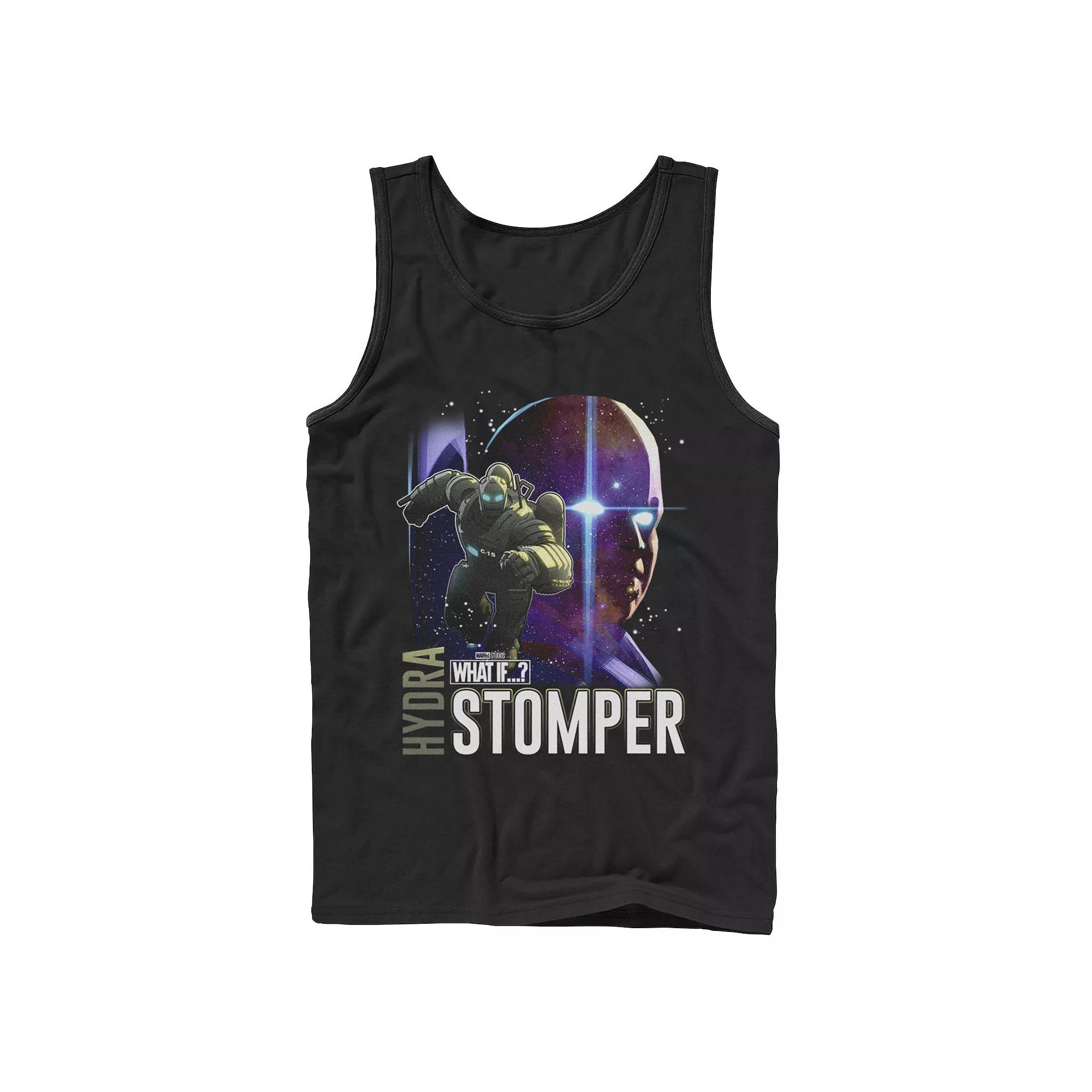 Men's Marvel What If Hydrastomper and Watcher Poster Tank Top, Boy's,  Product Image