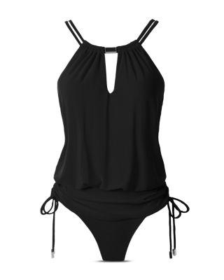 Solid Susan One Piece Swim Dress Product Image