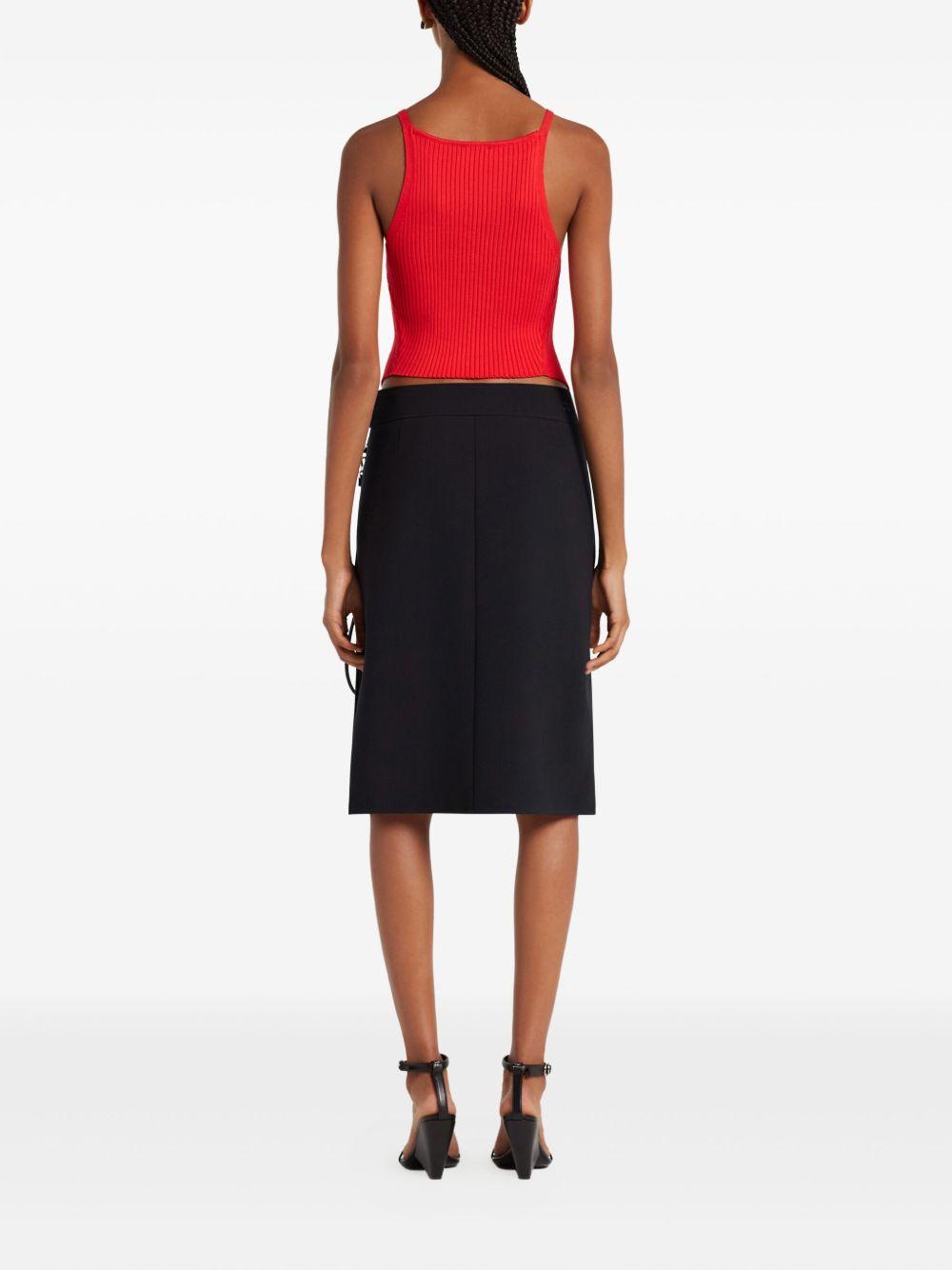 ribbed halter top Product Image