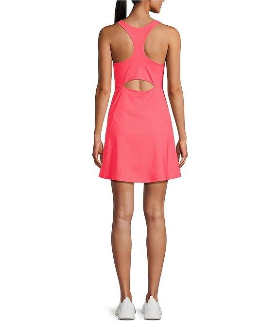 The North Face Arque Hike Jersey Knit Scoop Neck Sleeveless Racerback Fitted Dress Product Image