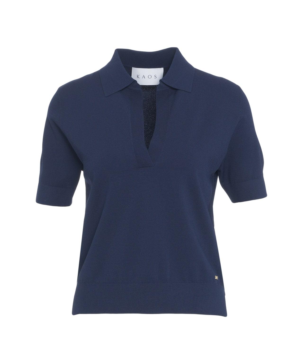 Viscose polo shirt Product Image