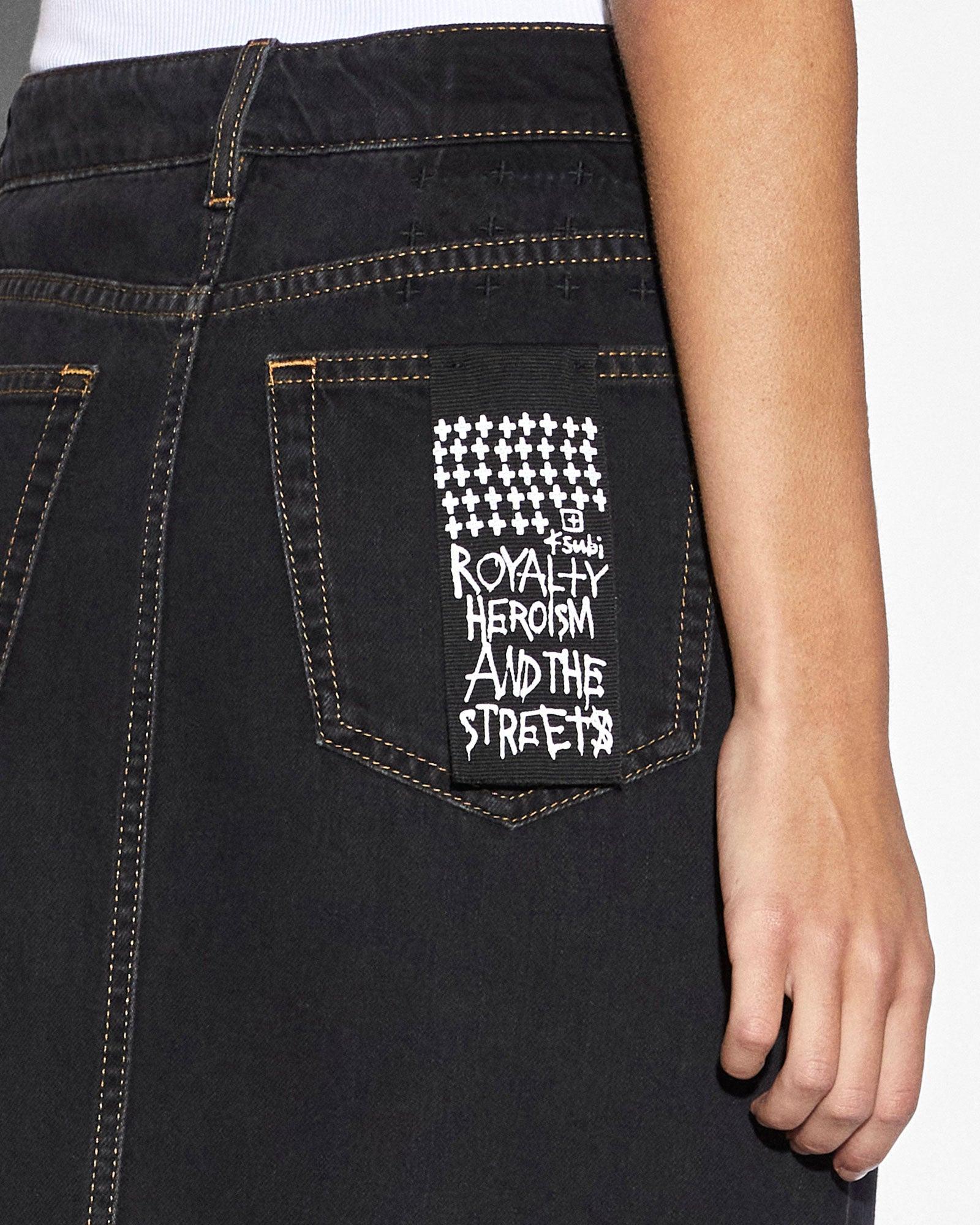 KARA MAXI SKIRT PITCH Female Product Image