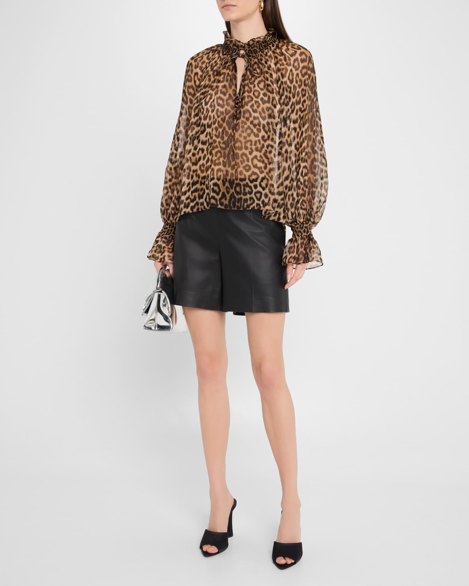 Catwalk Norah Tie-Neck Peasant Blouse Product Image