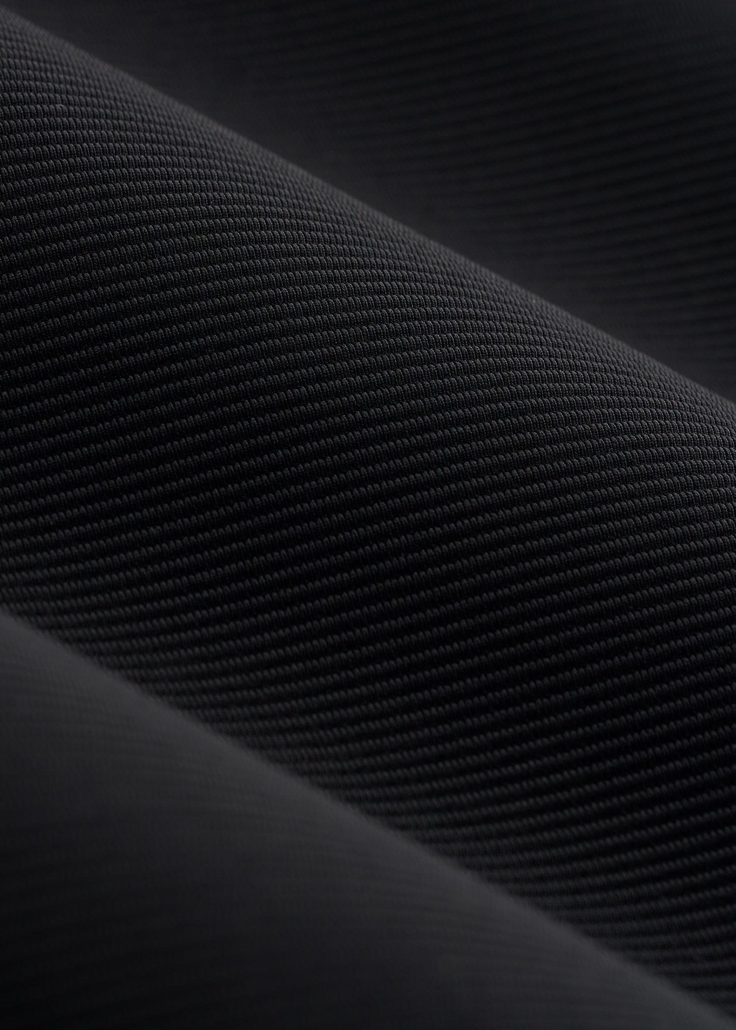 Cropped Ribbed Tank Top for Tall Women in Black Female Product Image