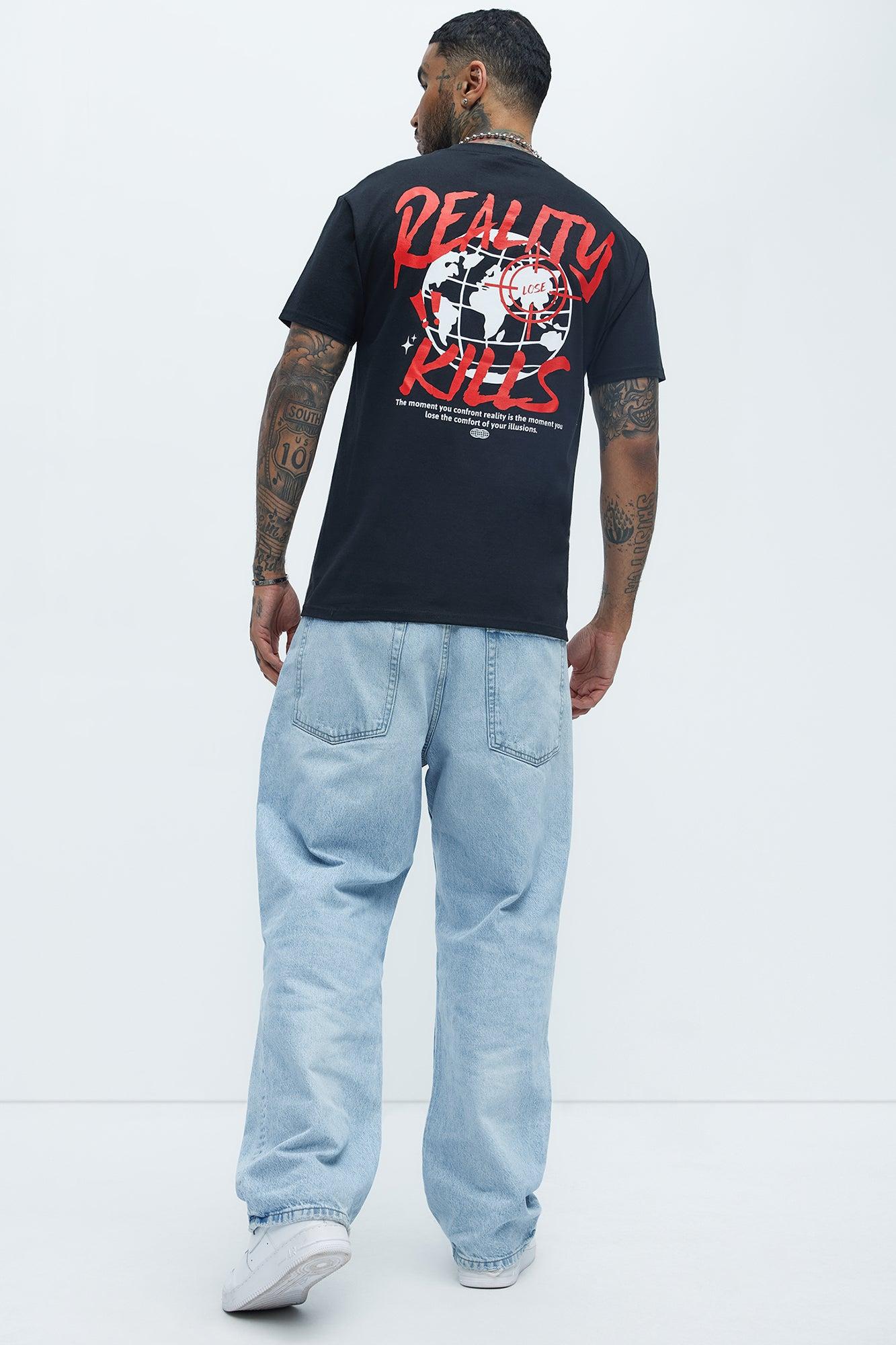 Reality Kills Short Sleeve Tee - Black Product Image