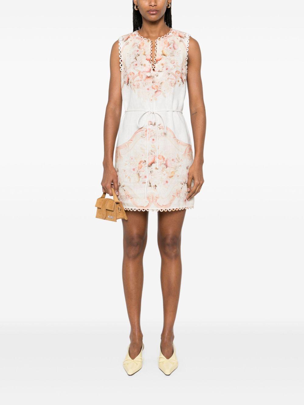 floral-printed mini dress Product Image