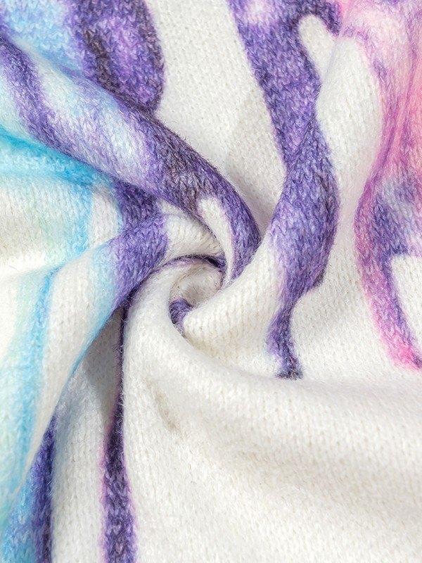 Men's Splash Long Sleeve Knit Sweater Product Image