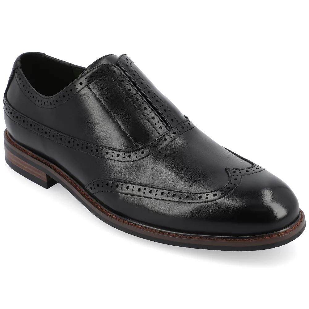 VANCE Nikola Mens Tru Comfort Foam Oxford Dress Shoes Product Image