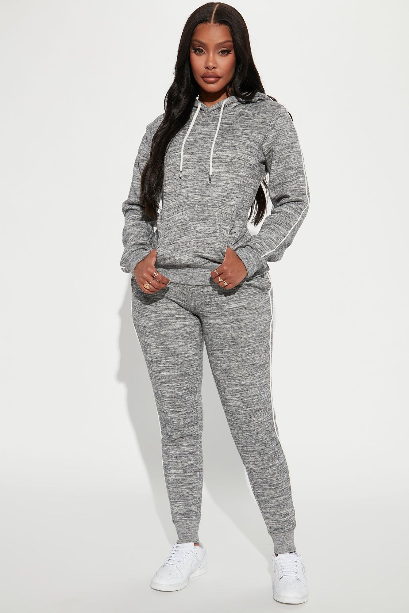 Tennis And Chill Fleece Pullover Hoodie - Heather Grey Product Image