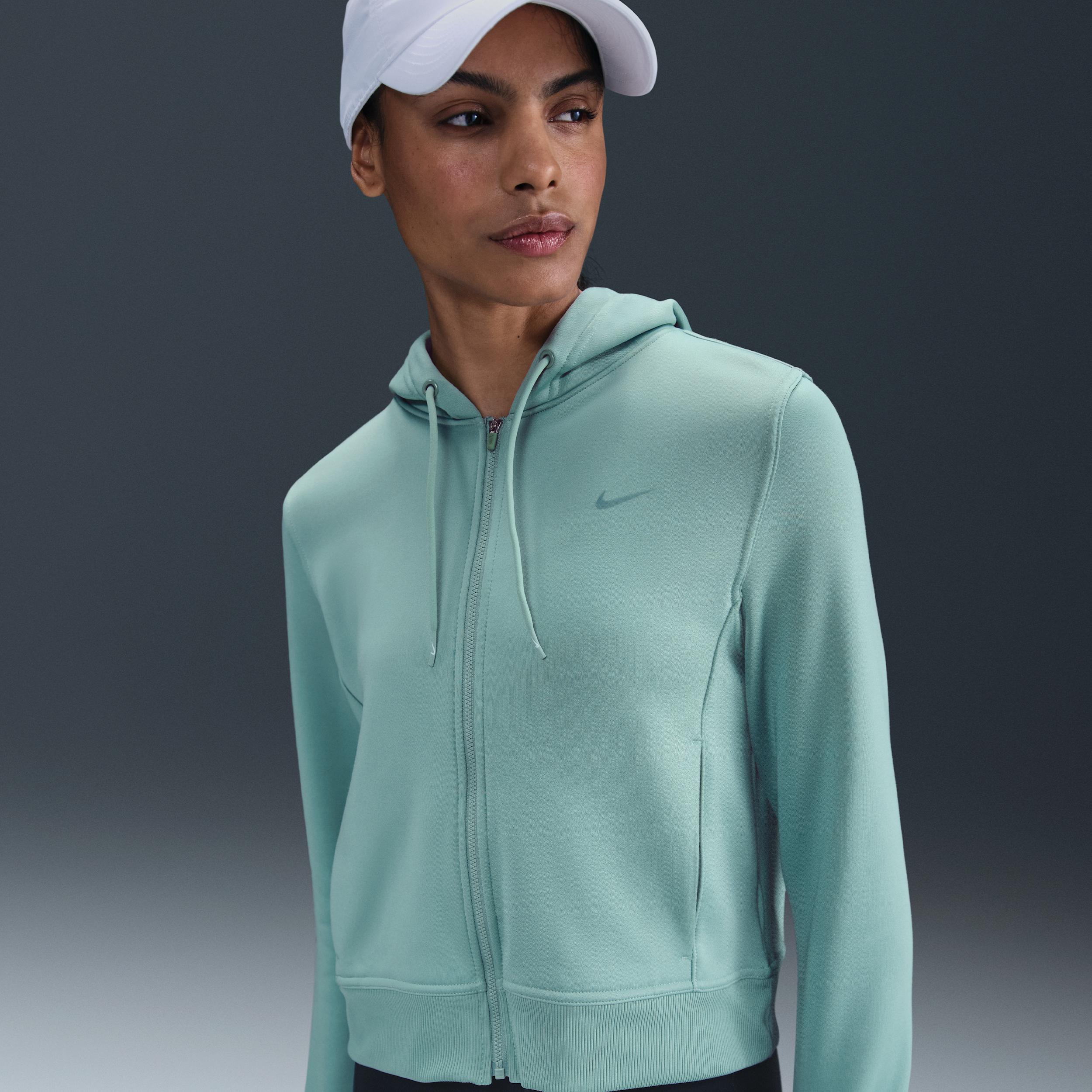 Nike Womens Therma-FIT One Full-Zip Hoodie | FB5216-017 Product Image